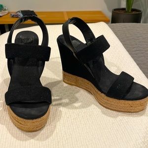 Tory Burch espadrilles wedges 7.5